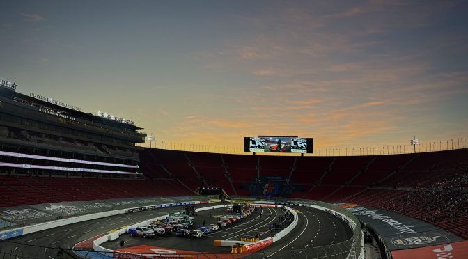Featured Image for Justin Haley wins pole position for Busch Light Clash at the Coliseum